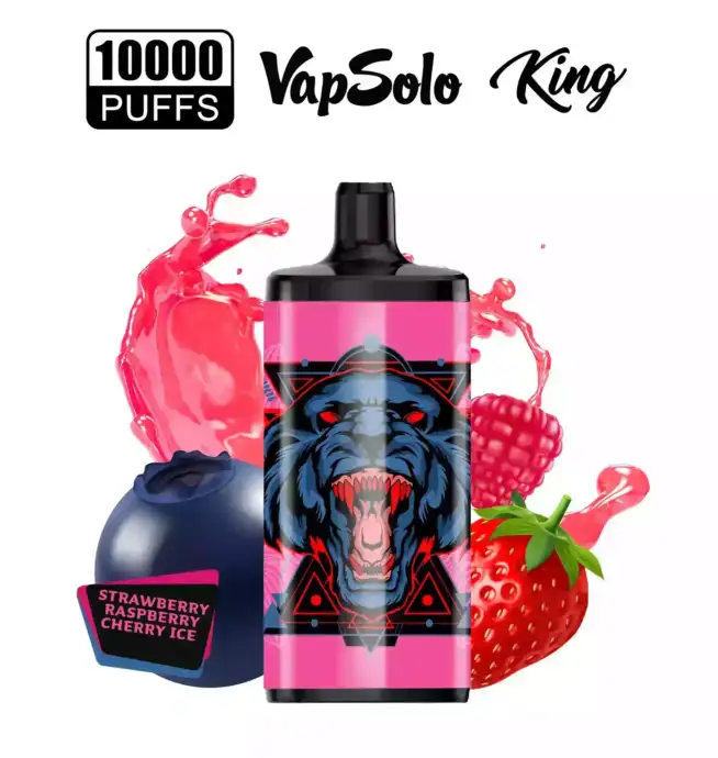 VAPSOLO King 10000 Puffs big puff disposable vape pen juice vapes