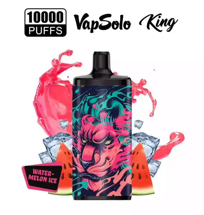 VAPSOLO King 10000 Puffs big puff disposable vape pen juice vapes
