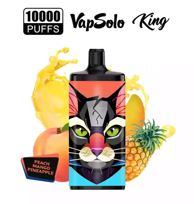 VAPSOLO King 10000 Puffs big puff disposable vape pen juice vapes