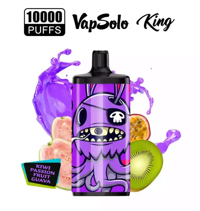VAPSOLO King 10000 Puffs big puff disposable vape pen juice vapes