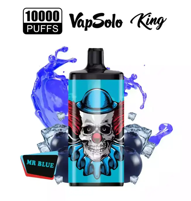 VAPSOLO King 10000 Puffs big puff disposable vape pen juice vapes