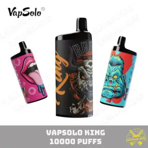 VAPSOLO King 10000 Puffs big puff disposable vape pen juice vapes