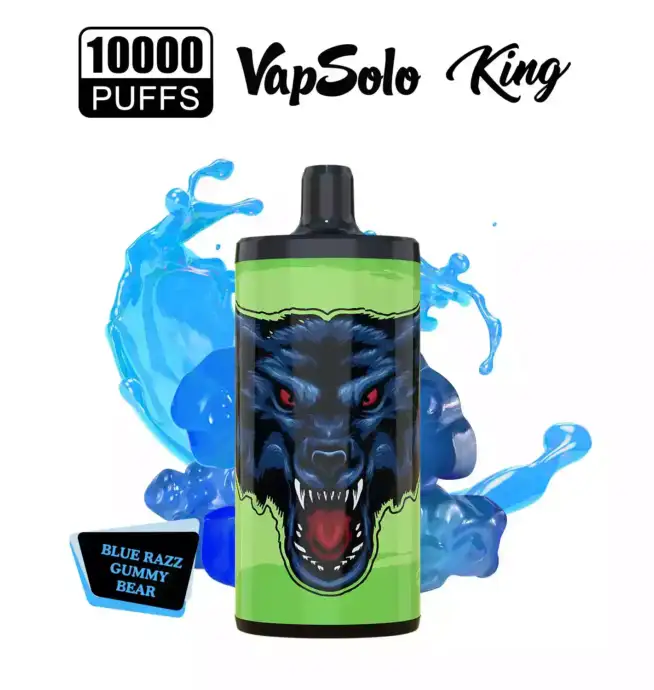 VAPSOLO King 10000 Puffs big puff disposable vape pen juice vapes