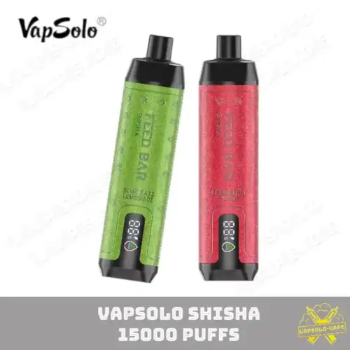 VAPSOLO Shisha 15000 Puffs Big Puff Disposable Vape Pen Juice Vapes