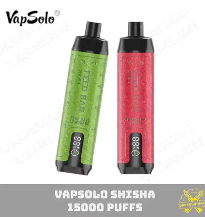 VAPSOLO Shisha 15000 Puffs Big Puff Disposable Vape Pen Juice Vapes