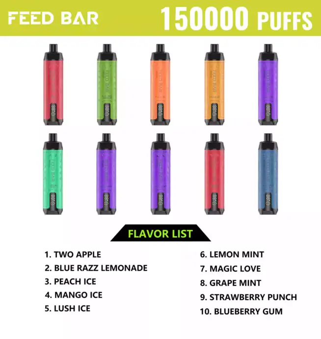 VAPSOLO Shisha 15000 Puffs Big Puff Disposable Vape Pen Juice Vapes