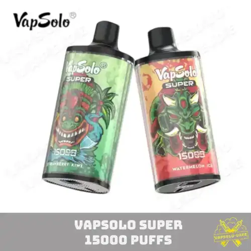 VAPSOLO Super 15000 Puffs disposable vape pen juice vapes