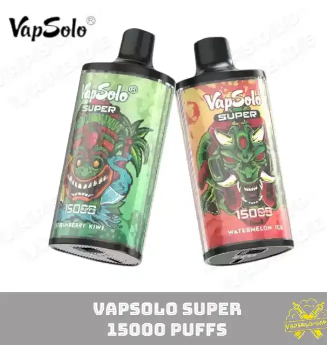 VAPSOLO Super 15000 Puffs disposable vape pen juice vapes