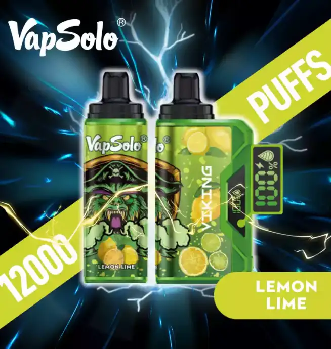 VAPSOLO Viking 12000 Puffs big puff disposable vape pen juice vapes