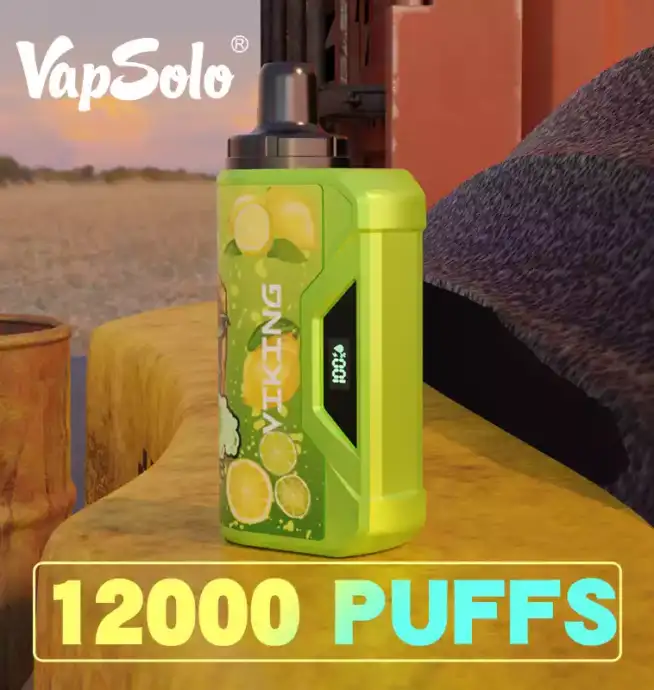 VAPSOLO Viking 12000 Puffs big puff disposable vape pen juice vapes
