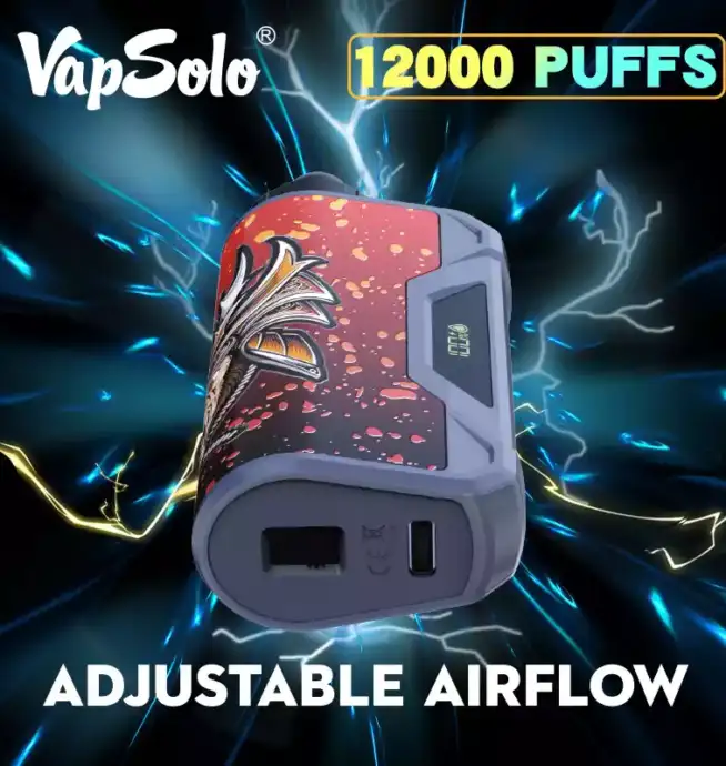 VAPSOLO Viking 12000 Puffs big puff disposable vape pen juice vapes