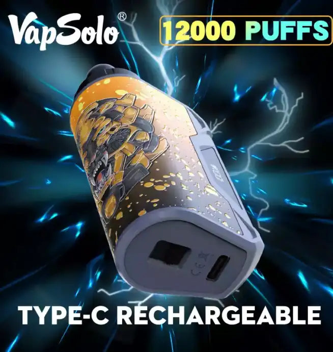 VAPSOLO Viking 12000 Puffs big puff disposable vape pen juice vapes