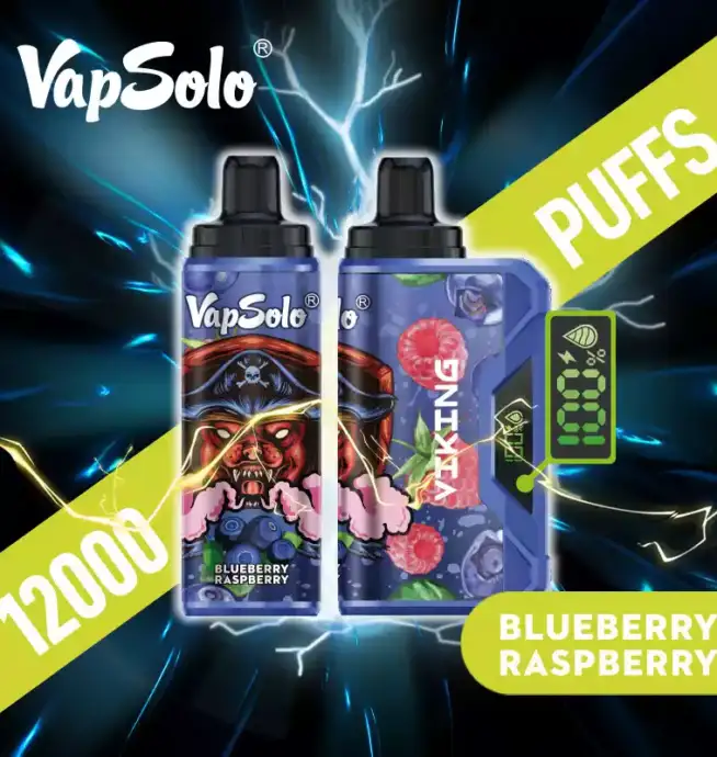 VAPSOLO Viking 12000 Puffs big puff disposable vape pen juice vapes