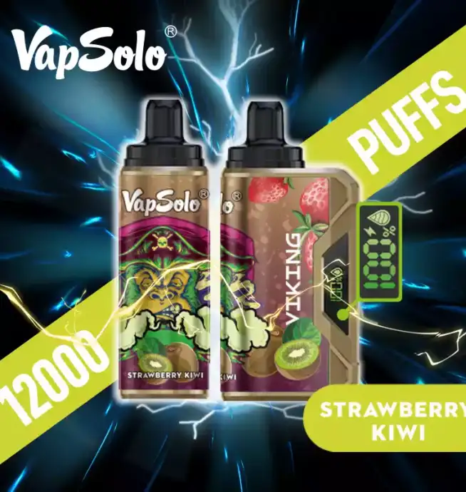 VAPSOLO Viking 12000 Puffs big puff disposable vape pen juice vapes
