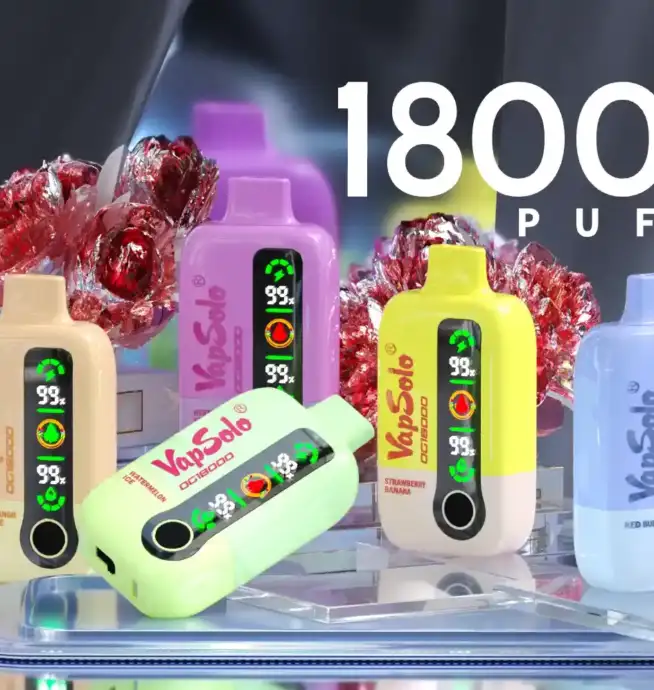 Vapsolo DG 18000 Puffs Big Puff Disposable Vape Pen Juice Vapes