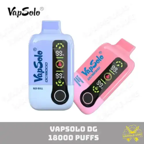 Vapsolo DG 18000 Puffs Big Puff Disposable Vape Pen Juice Vapes