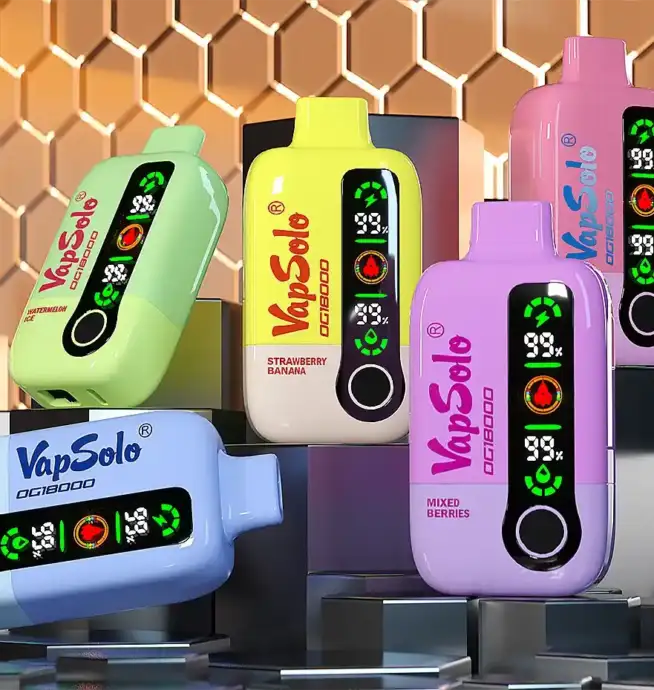 Vapsolo DG 18000 Puffs Big Puff Disposable Vape Pen Juice Vapes