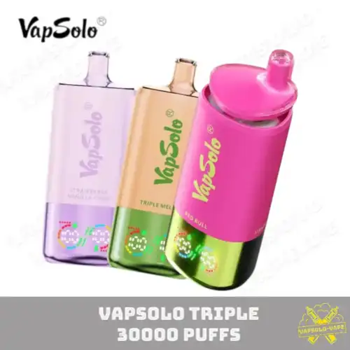 Vapsolo Triple 30000 Puffs Big Puff Disposable Vape pen Juice Vapes