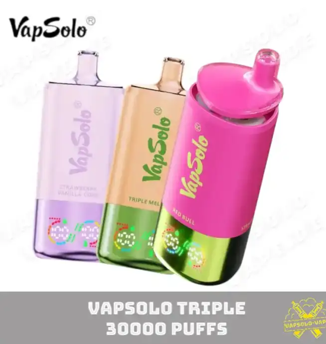 Vapsolo Triple 30000 Puffs Big Puff Disposable Vape pen Juice Vapes