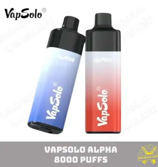 vapsolo Alpha 8000 Puffs Big Puff Disposable Vape Pen Juice Vapes