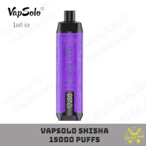 VAPSOLO 15000 Puffs Lush Ice Flavor