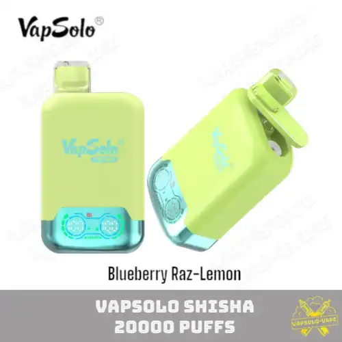 VAPSOLO 20000 Puffs Blueberry Raspberry & Lemon in perfekter Harmonie