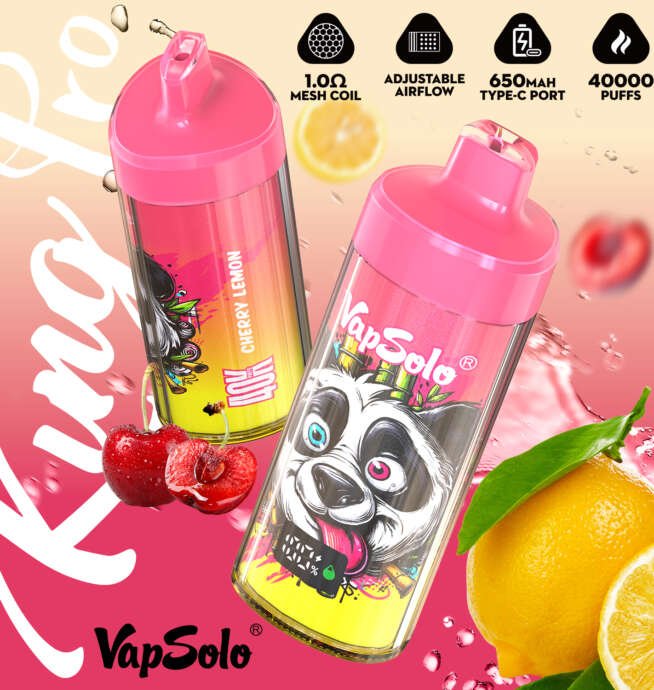 Vapsolo KING PRO 40000 Puffs Disposable Vape 40 ml E-Liquid-Kapazität – Bild 19