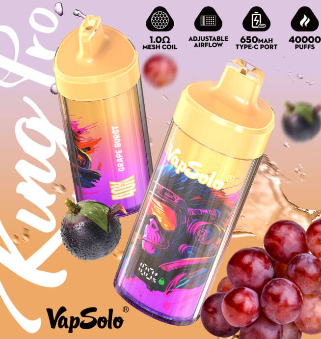 Vapsolo KING PRO 40000 Puffs Disposable Vape 40 ml E-Liquid-Kapazität – Bild 13