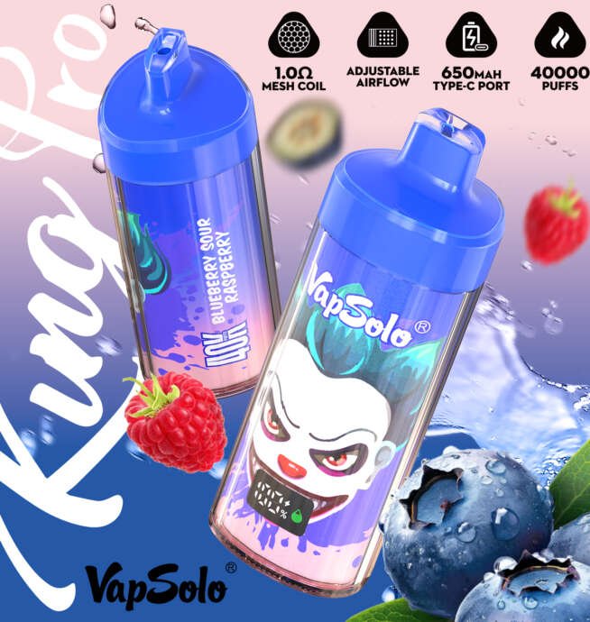 Vapsolo KING PRO 40000 Puffs Disposable Vape 40 ml E-Liquid-Kapazität – Bild 15