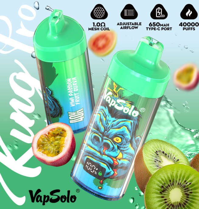 Vapsolo KING PRO 40000 Puffs Disposable Vape 40 ml E-Liquid-Kapazität – Bild 18