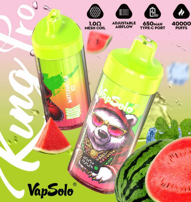 Vapsolo KING PRO 40000 Puffs Disposable Vape 40 ml E-Liquid-Kapazität – Bild 16