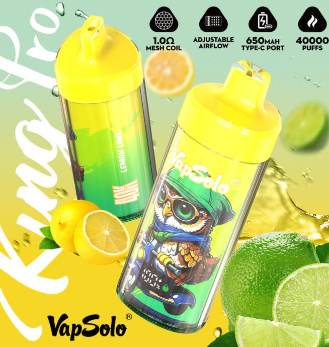 Vapsolo KING PRO 40000 Puffs Disposable Vape 40 ml E-Liquid-Kapazität – Bild 7
