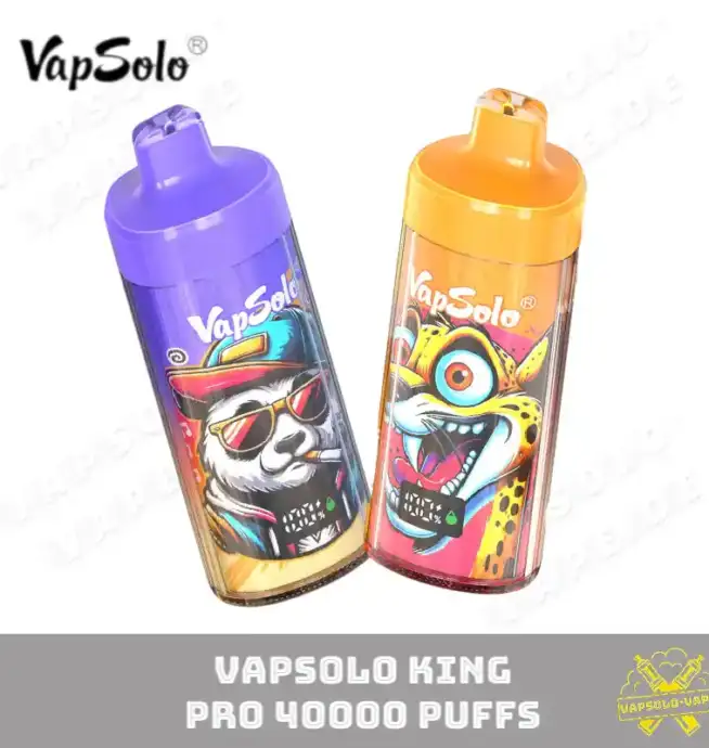 Vapsolo KING PRO 40000 Puffs Disposable Vape 40 ml E-Liquid-Kapazität (Copy) (Copy)